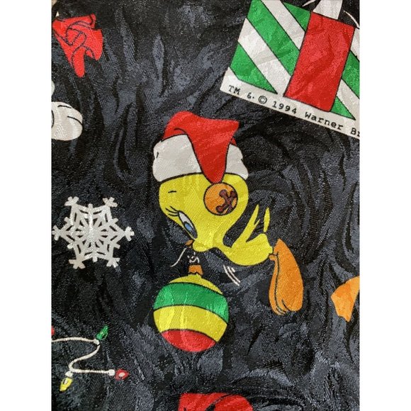 Warner Brothers Looney Tunes Women's Christmas Holiday Vest M/L 1994 - Picture 8 of 9